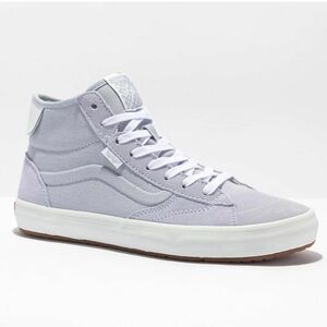 Vans High-Top The Lizzie Sneakers in Dusty Blue/Soft Gray